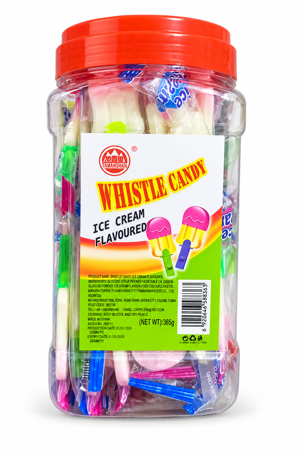 WHISTLE CANDY