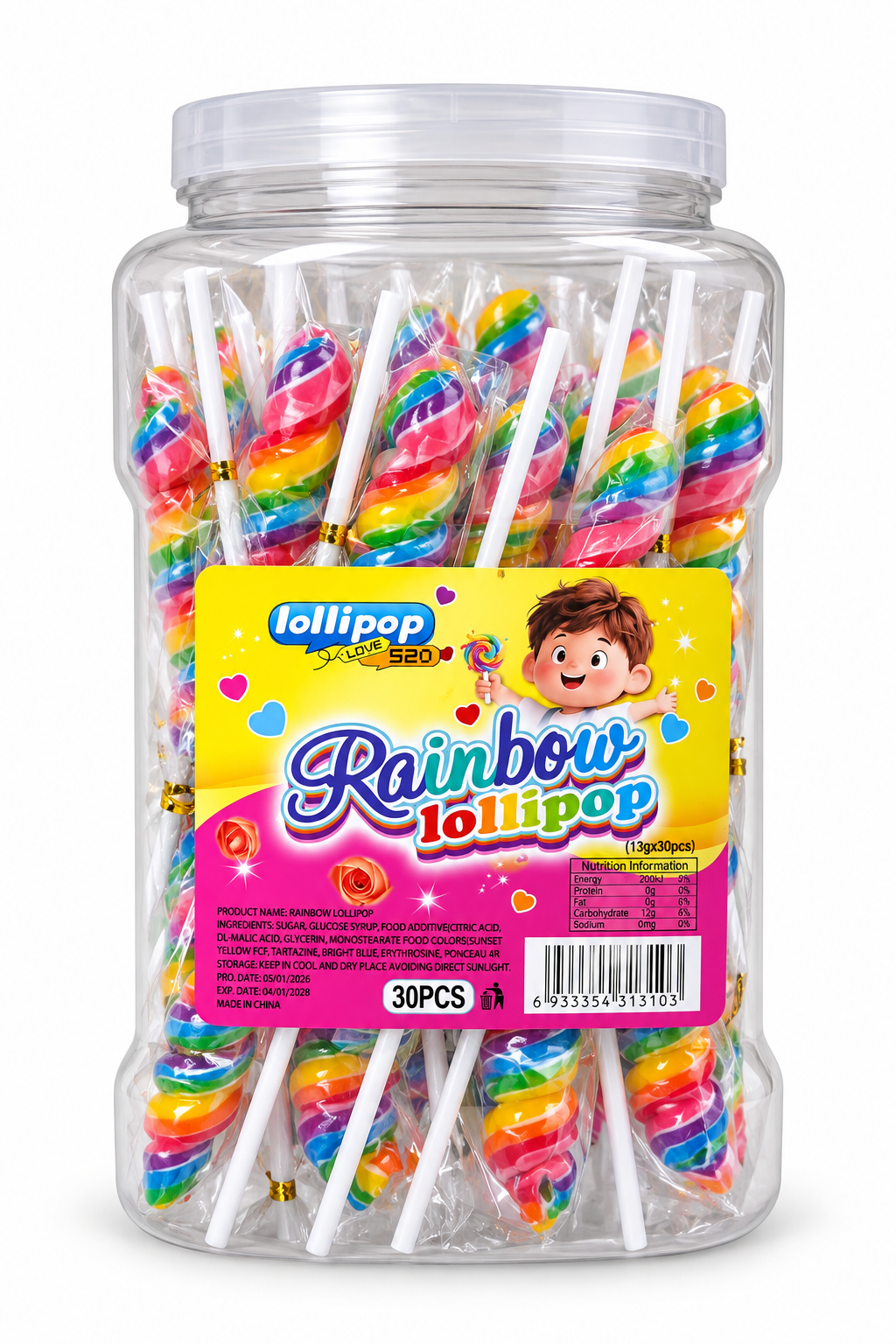 SPIRAL LOLLIPOPS